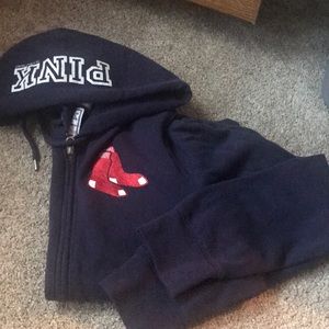 Boston Red Sox zip-up hoodie